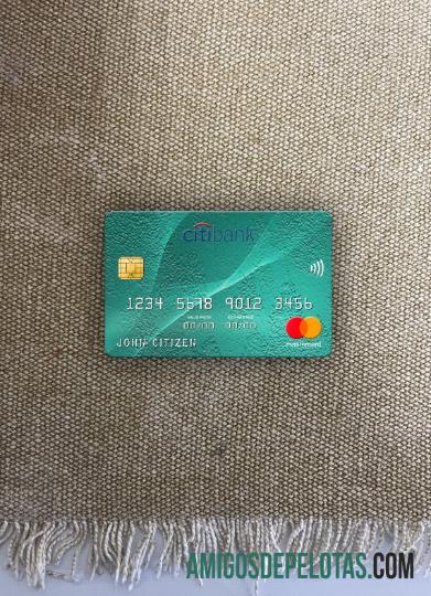 Quênia Citibank Mastercard Photolook Front exemplo real